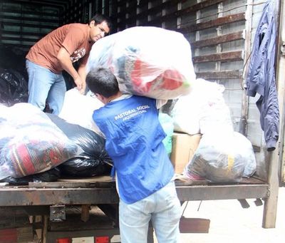 Donan más de 50.000 kilos de productos agrícolas a damnificados de Asunción