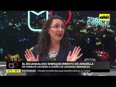 Escandaloso enriquecimiento de Amarilla - Tv - ABC Color