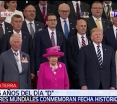 A 75 años del Día 'D': Homenajean a soldados fallecidos y veteranos - Paraguay.com