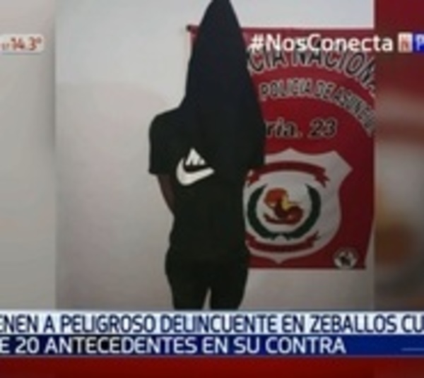 Arrestado tras 20 denuncias y tres órdenes de captura - Paraguay.com