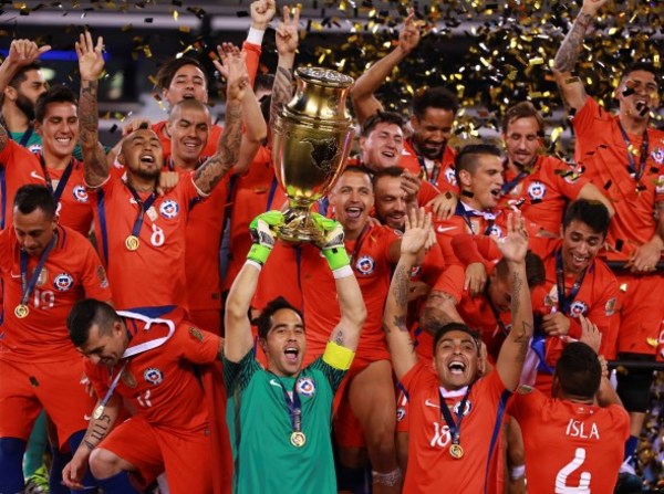 Chile es bicampeón de América