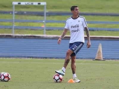 Di María es duda en Argentina