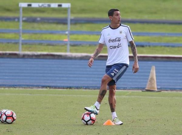 Di María es duda en Argentina