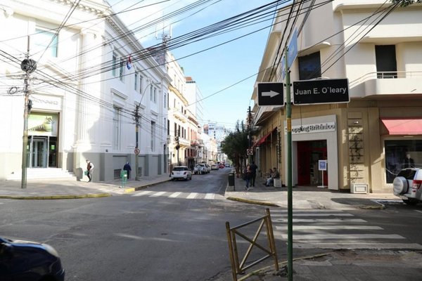 Plan piloto busca revitalizar la calle Palma - Nacionales - ABC Color