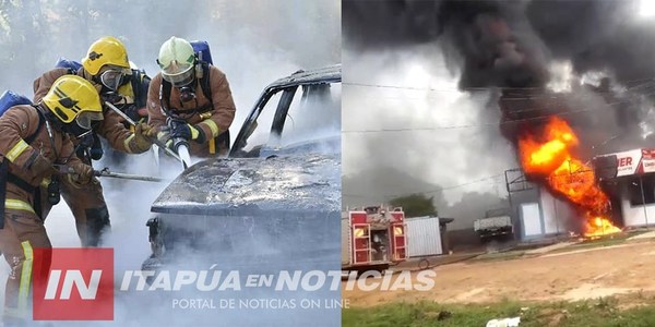 BOMBEROS NO PUEDEN RETIRAR U$D 100.000 EN HERRAMIENTAS DONADAS DESDE CANADÁ