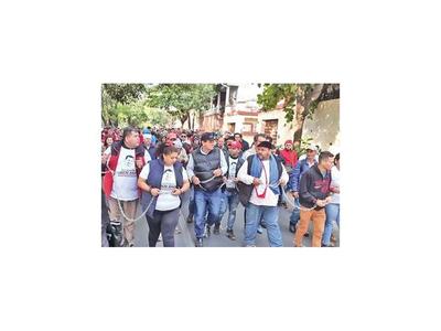 Esteños pidieron      la libertad  del diputado Ulises Quintana