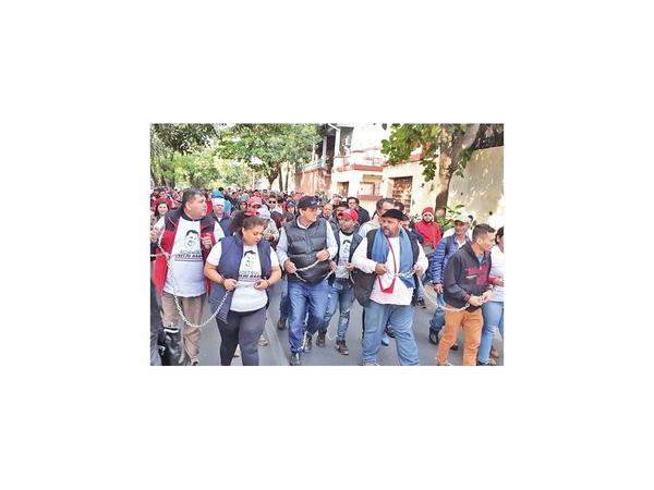 Esteños pidieron la libertad del diputado Ulises Quintana