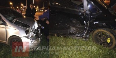 ENCARNACIÓN: OTRO CHOQUE DE VEHÍCULOS EN LA AVDA. JAPÓN.