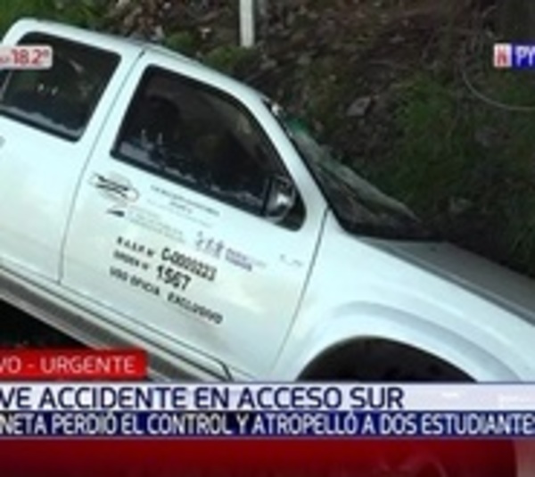 Accidente fatal sobre Acceso Sur  - Paraguay.com