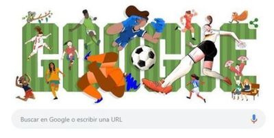 Google dedica su portada al Mundial femenino - Deportes - ABC Color