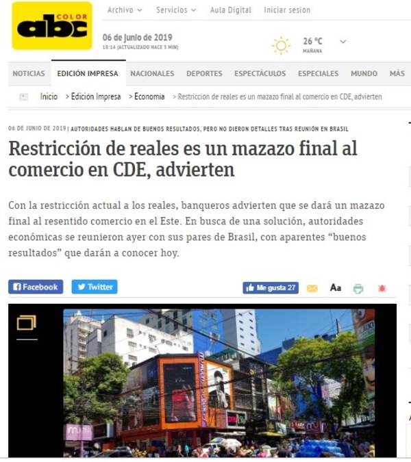 ABC “descubrió” la crisis, luego de haberla causado - ADN Paraguayo