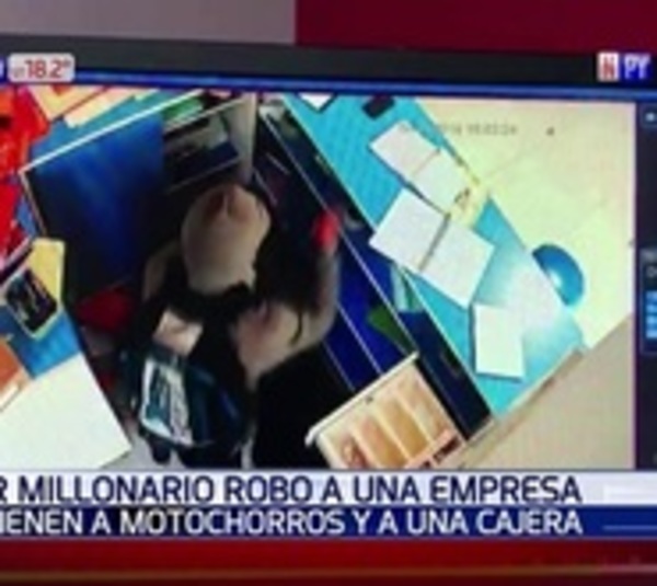 Caen motochorros tras millonario robo a un comercio - Paraguay.com