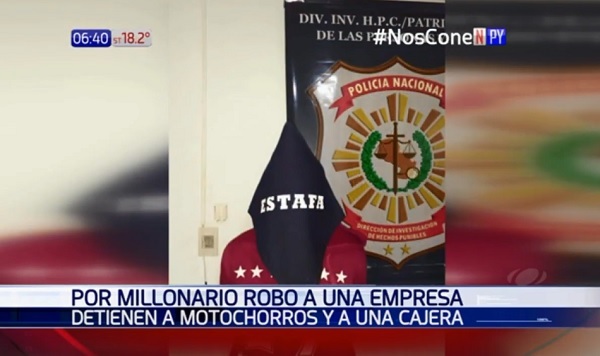 Capturan a sospechosos de asaltar comercio de Ñemby