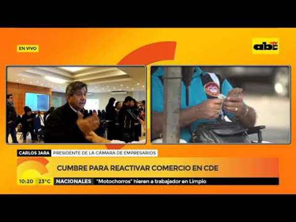 Cumbre para reactivar comercio en Ciudad del Este - Tv - ABC Color