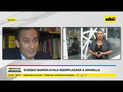 Eusebio Ramón Ayala reemplazará a Amarilla - Tv - ABC Color