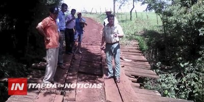 COLOCACIÓN DE TUBOS Y CONSTRUCCIÓN DE PUENTES EN TOMÁS ROMERO PEREIRA.