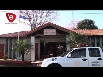 TRAS ROBO, CAPTURAN A SOSPECHOSO EN CAPITÁN MIRANDA