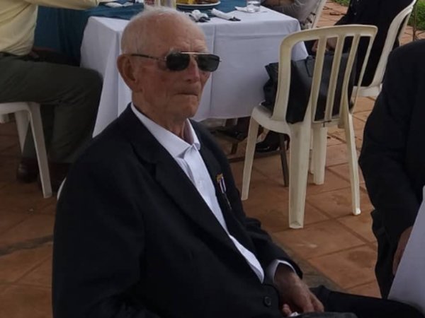 Presidente de los veteranos de la Guerra del Chaco cumple 102 años