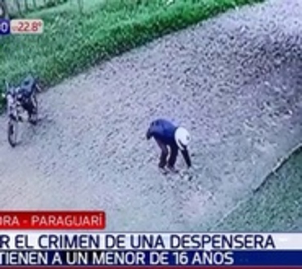 Detienen a menor de 16 años por crimen de despensera en Paraguarí - Paraguay.com