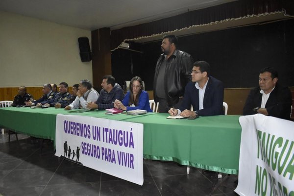 Itagüeños piden frenar con el microtráfico de droga - Nacionales - ABC Color