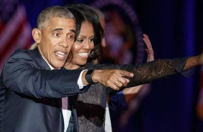 El trabajo que Barack Obama y la ex primera dama tendrán en Spotify - C9N