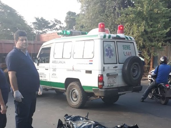 Motociclista fallece en accidente de tránsito en Asunción