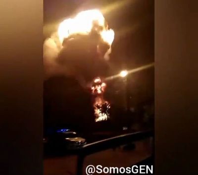 Grandes explosiones se producen en Villa Elisa