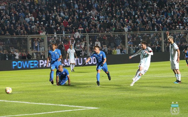 Argentina golea a Nicaragua y ya se enfoca en la Copa América