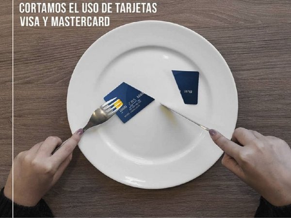Hoy y mañana, restaurantes “cortan” pagos con tarjetas