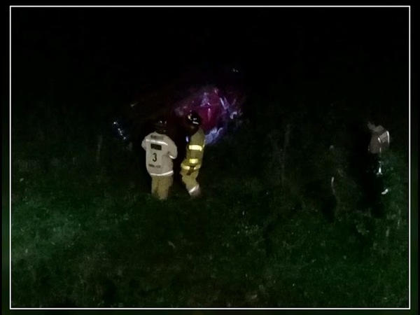 FATAL VUELCO SOBRE RUTA VI