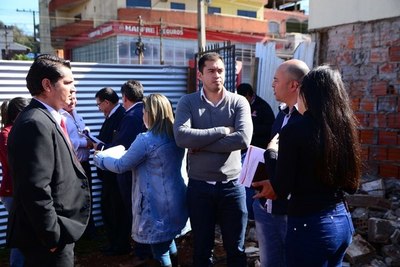 Suspendió construcción que él mismo autorizó siendo concejal - ADN Paraguayo