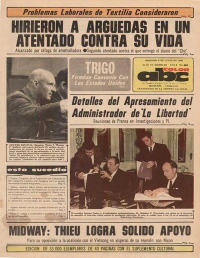 8 de junio de 1969 - Un Dia Como Hoy - ABC Color