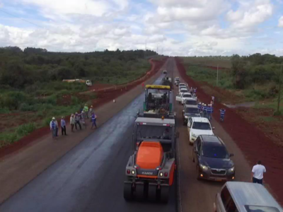 Prosiguen obras del Corredor de Exportación Este Natalio-Los Cedrales - Radio 1000 AM