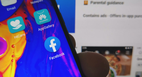 Facebook suspende sus aplicaciones en dispositivos Huawei