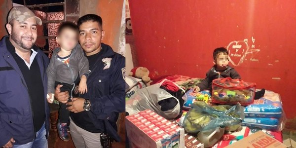 POLICÍAS ASISTIRÁN A PEQUEÑO QUE SE SALVÓ DE MILAGRO EN EL SÉXTUPLE HOMICIDIO