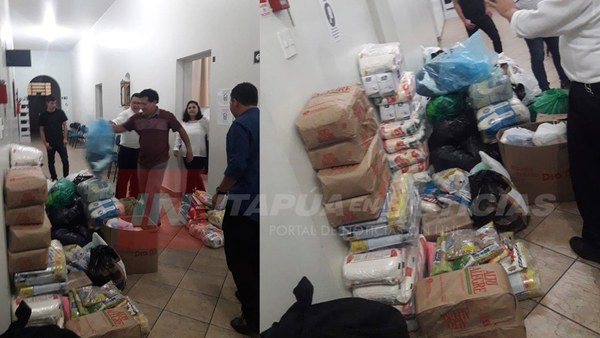 COLECTIVIDAD PARAGUAYA EN SÃO PAULO BRASIL ENVÍA AYUDA PARA AFECTADOS DE ÑEEMBUCÚ.