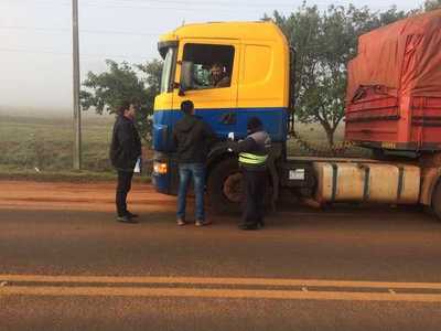 Más de 60 choferes de camiones de carga encuestados trabajan irregularmente » Ñanduti
