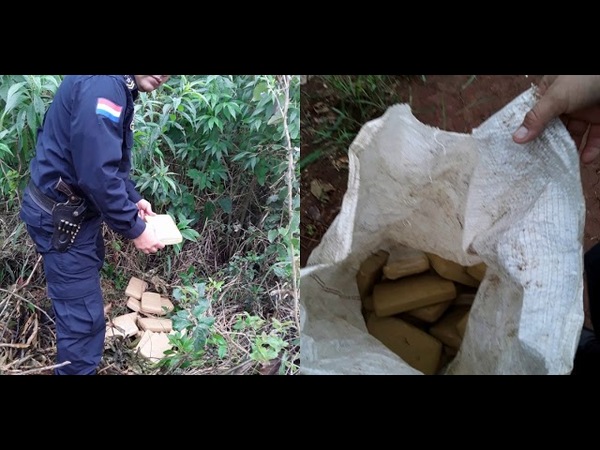 HALLAN MARIHUANA EN ARROYO PORA