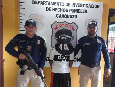 Detienen a hombre con varios antecedentes en Caaguazú