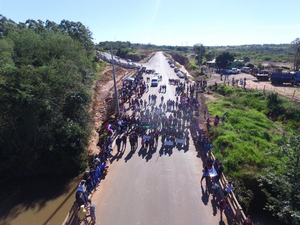 Tras acuerdo levantan manifestación en Villa Ygatimí