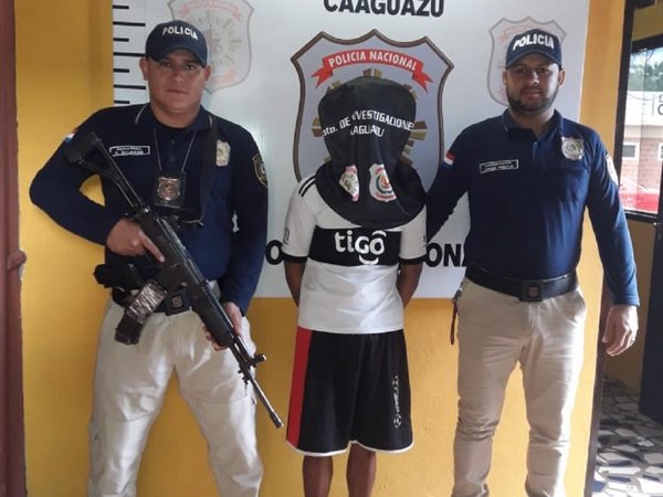 Detienen a sospechoso de homicidio en Caaguazú