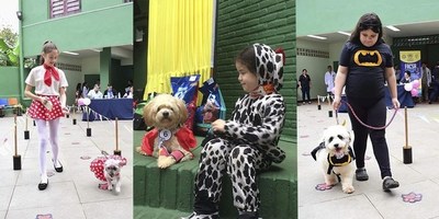 DIVERSIÓN Y COLOR EN EL DESFILE DE MASCOTAS DE LA UNAE