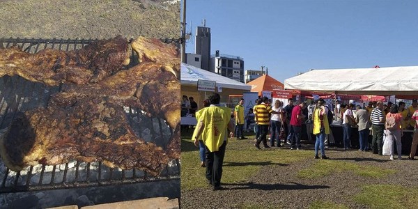 ENCARNACIÓN: EL ASADO ESTÁ LISTO EN LA RÉPLICA DE LA ESTACIÓN DEL FERROCARRIL