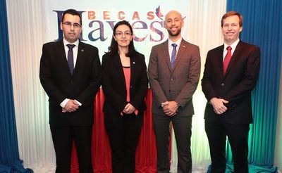 La entrega de becas del programa Hayes