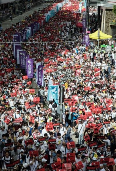 Histórica protesta contra extradiciones a China - Edicion Impresa - ABC Color