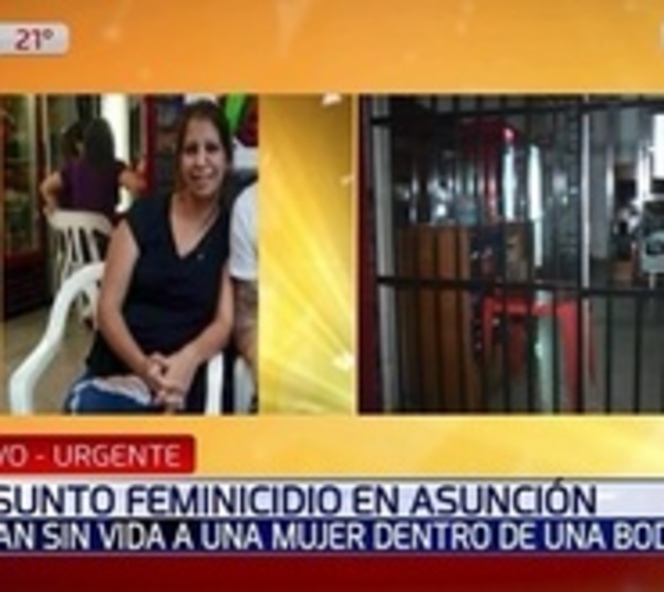 Hallan muerta a mujer en una bodega de Asunción - Paraguay.com