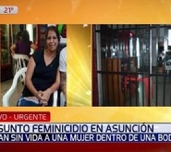 Hallan muerta a mujer en una bodega de Asunción  - Paraguay.com