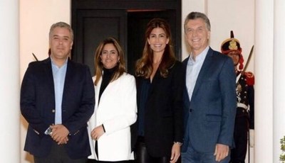 Iván Duque y su esposa inician visita a Argentina con una cena con los Macri | .::Agencia IP::.