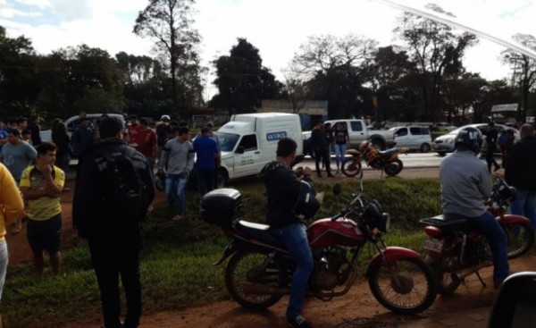 Niña nativa muere arrollada en la ruta internacional