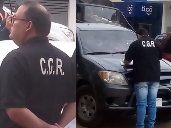 San Ignacio: Funcionarios de la C.G.R. realizan control sobre uso de vehículos del Estado - Digital Misiones